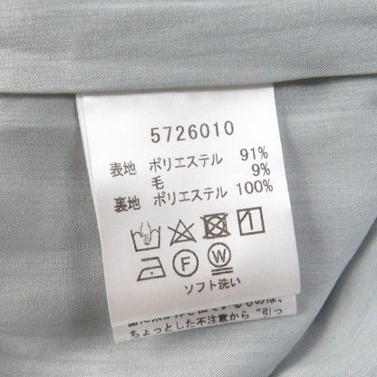 Rene グレー ノースリーブ 膝丈 ドレス 36