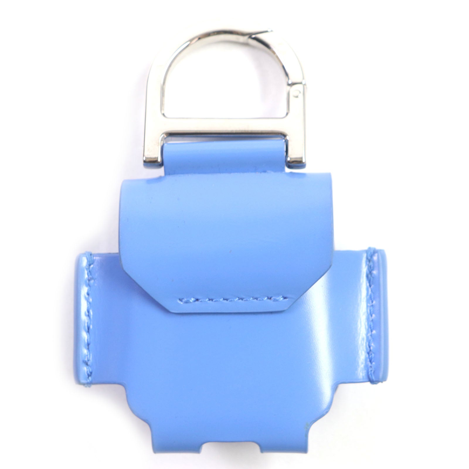 DIOR レザー メタル ロゴ イヤホン ケース キーリング