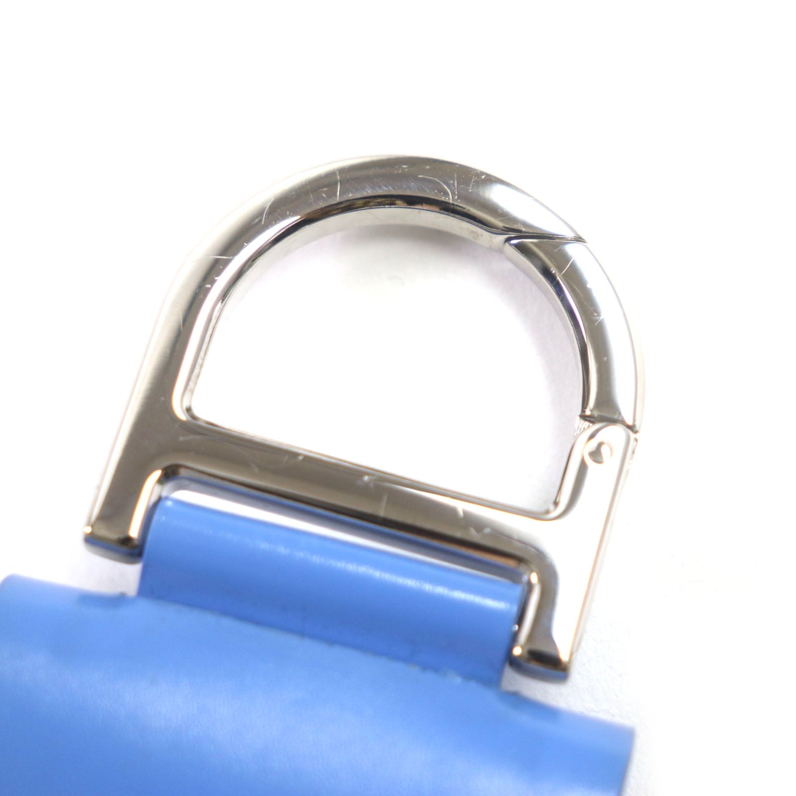 DIOR レザー メタル ロゴ イヤホン ケース キーリング