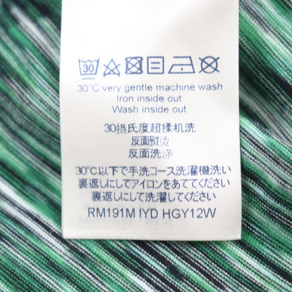 ルイヴィトン ギャラクシー ロゴ コットン Tシャツ グリーン S
