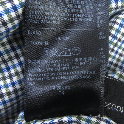トム フォード コットン チェック シャツ セット マルチカラー