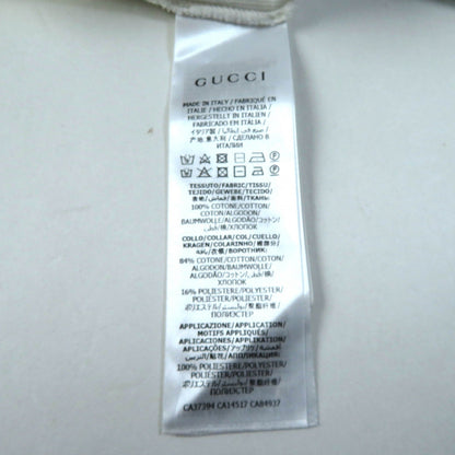 グッチ コットン ウェブ ストライプ ポロ シャツ XS