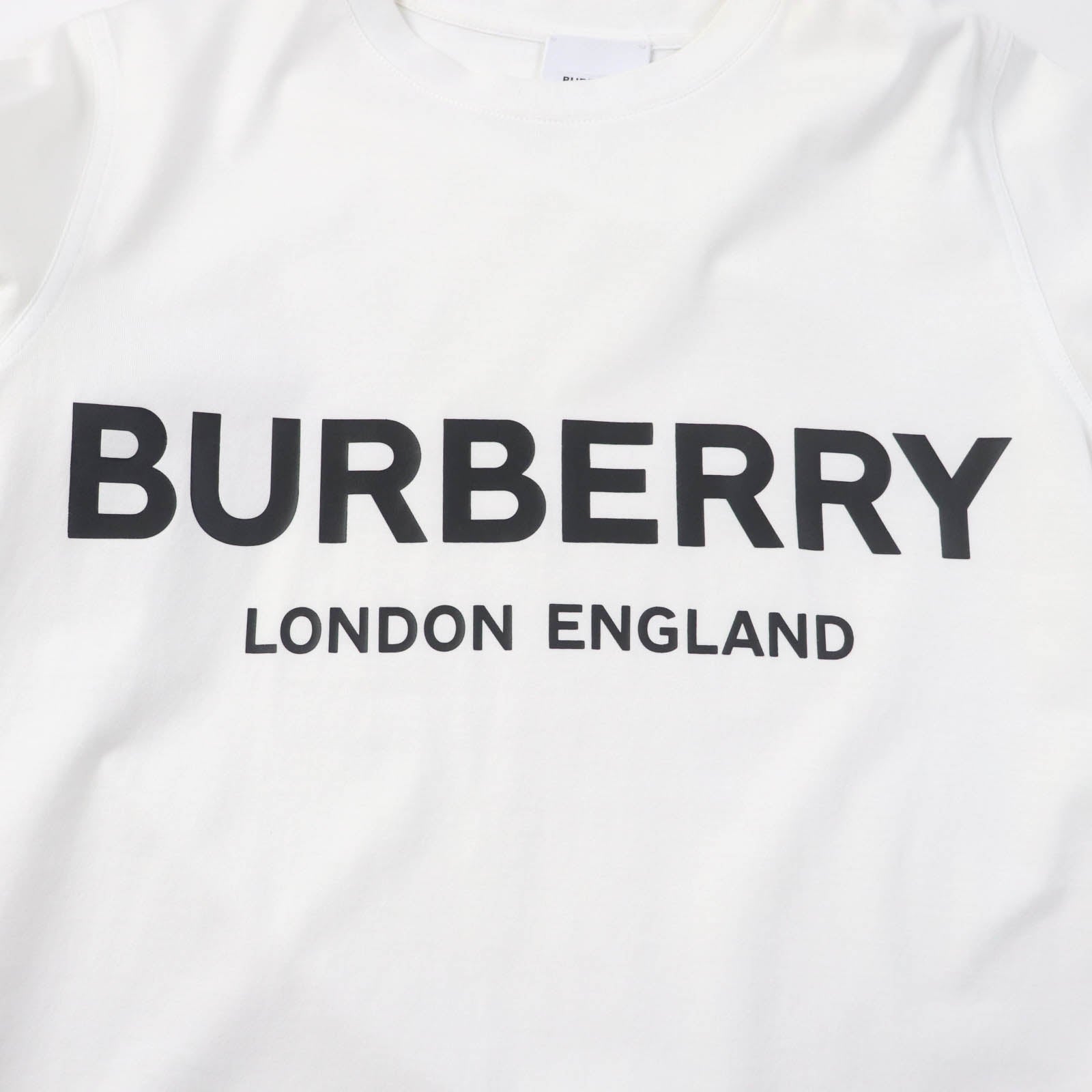 バーバリー ロゴ プリント コットン Tシャツ