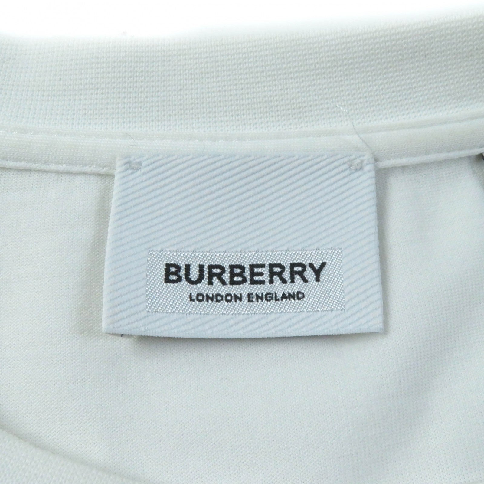 バーバリー ロゴ プリント コットン Tシャツ