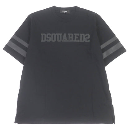 DSQUARED2 ロゴパッチ オーバーサイズ Tシャツ