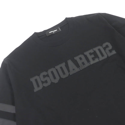DSQUARED2 ロゴパッチ オーバーサイズ Tシャツ