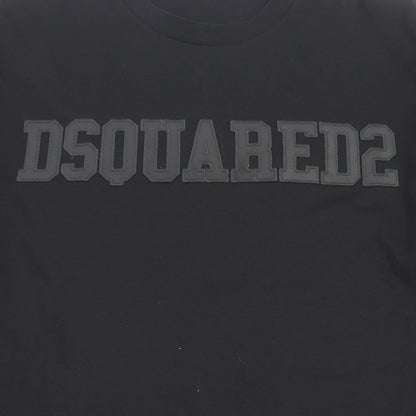 DSQUARED2 ロゴパッチ オーバーサイズ Tシャツ