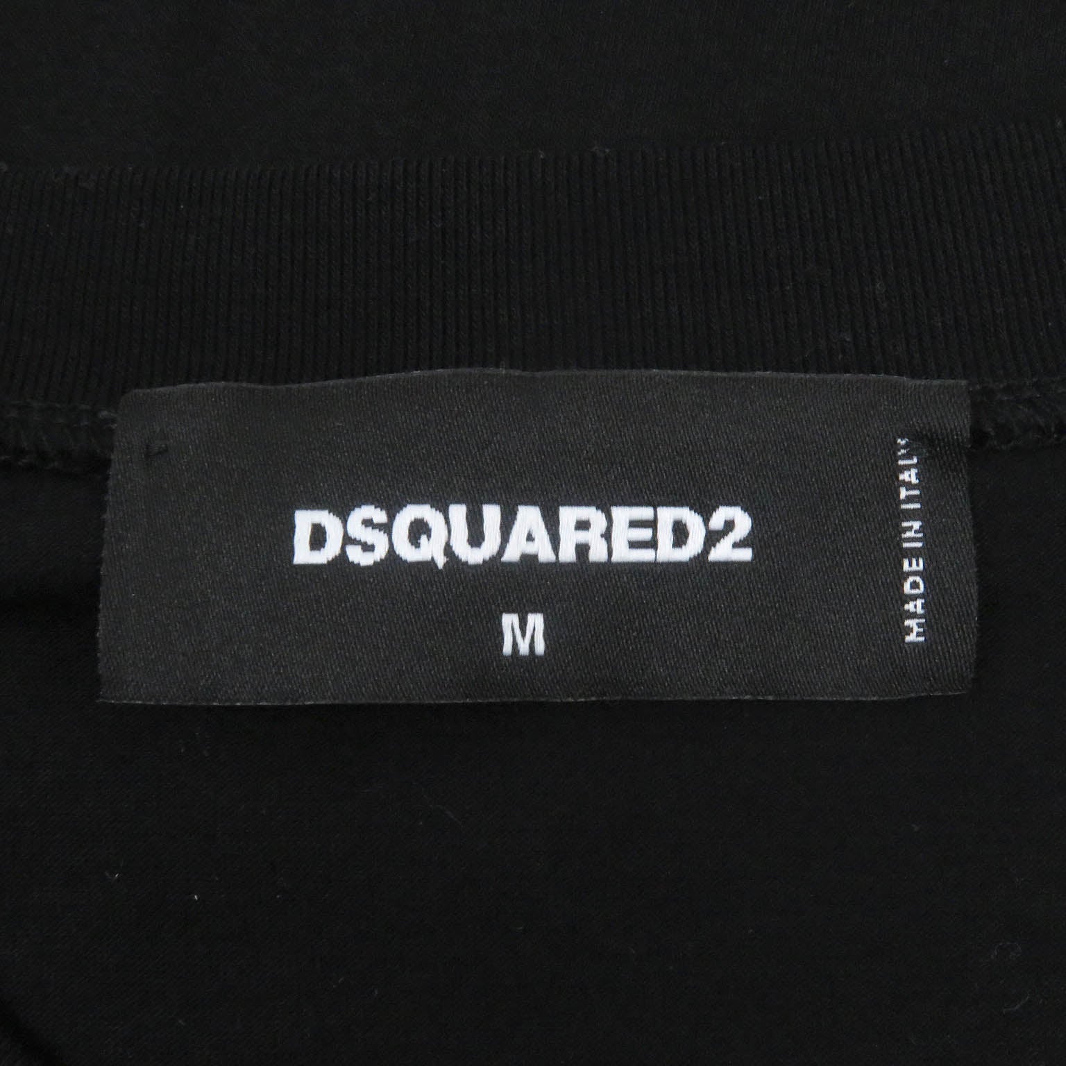 DSQUARED2 ロゴパッチ オーバーサイズ Tシャツ