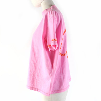エルメス コットン モックネック Tシャツ ピンク 34