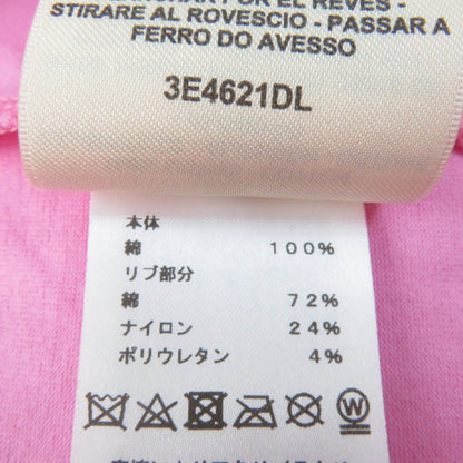 エルメス コットン モックネック Tシャツ ピンク 34