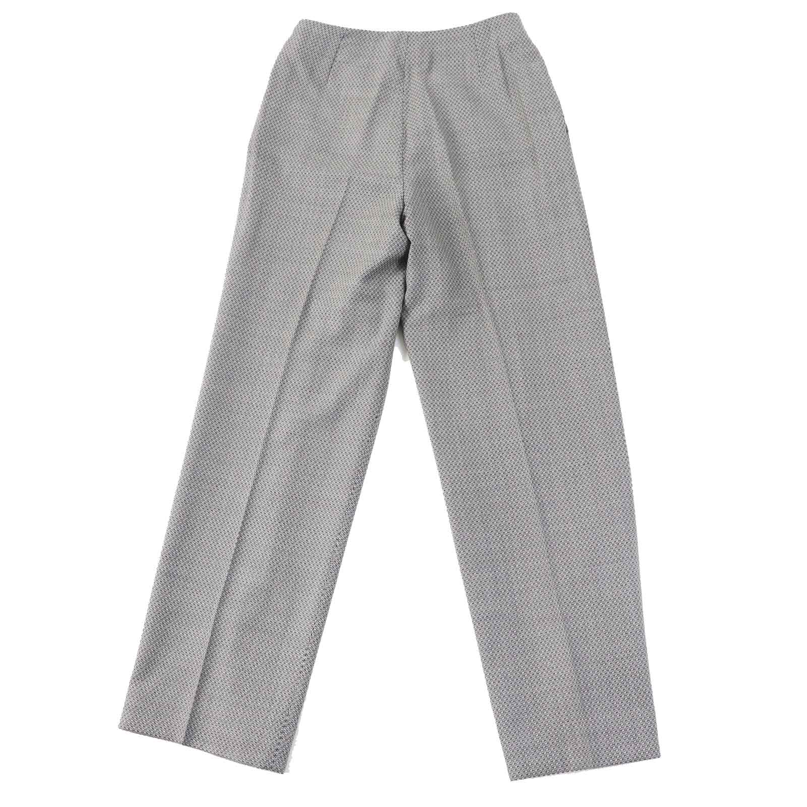 エルメス ヴィンテージ ウール シルク H パターン パンツ