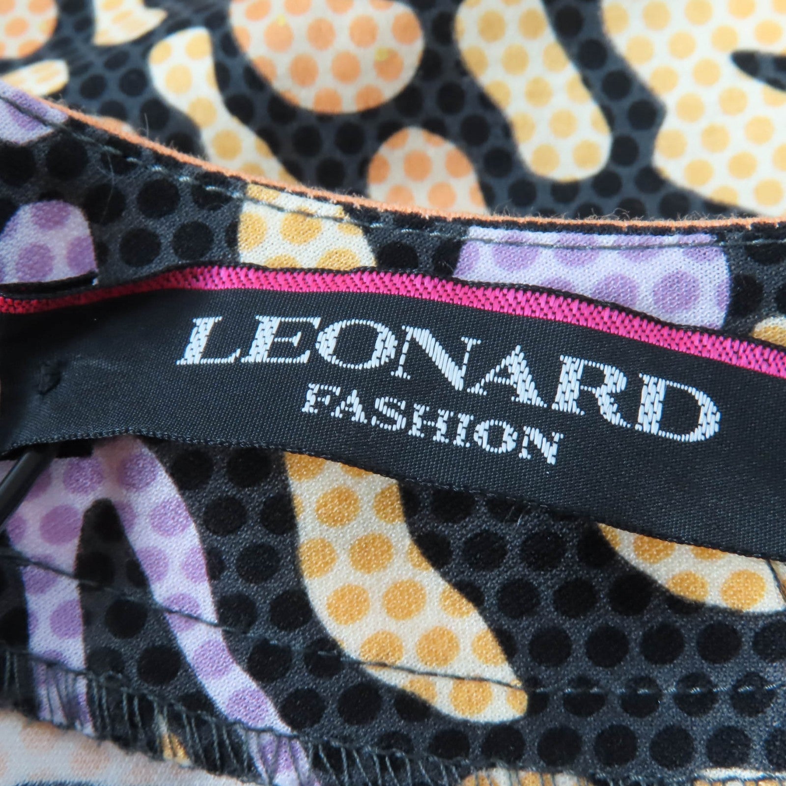 LEONARD FASHION 総柄 コットン 半袖 トップス