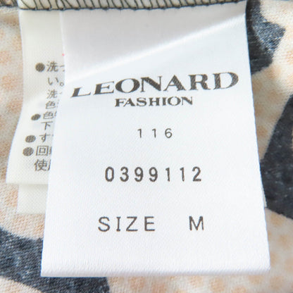 LEONARD FASHION 総柄 コットン 半袖 トップス