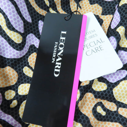 LEONARD FASHION 総柄 コットン 半袖 トップス