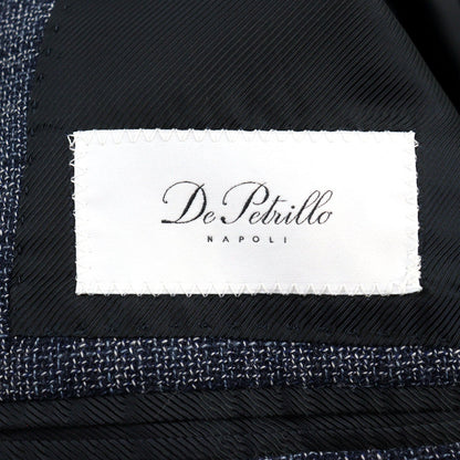 DEPETRILLO テーラードジャケット ブルーチェック