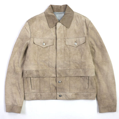 ディオール×Cactus Jack レザー ジャケット シープ レザー