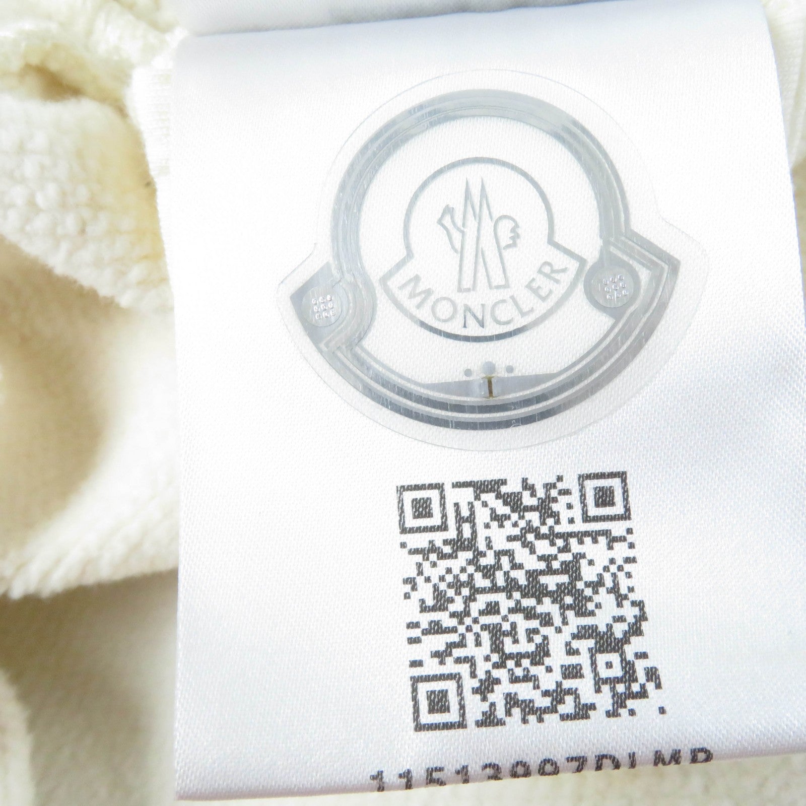 Moncler FELPA オーバーサイズ スウェットシャツ アイボリー S
