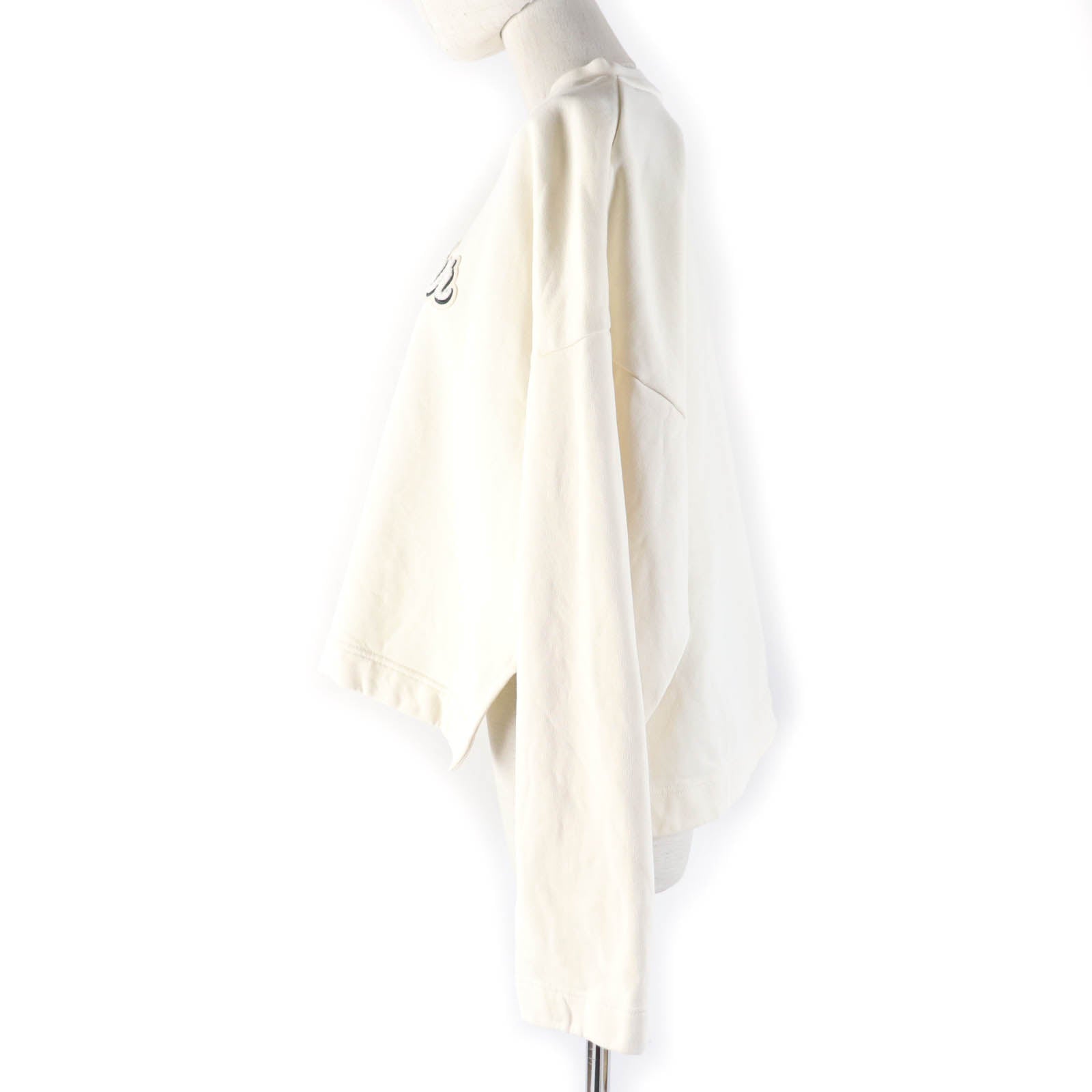 Moncler FELPA オーバーサイズ スウェットシャツ アイボリー S
