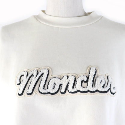 Moncler FELPA オーバーサイズ スウェットシャツ アイボリー S