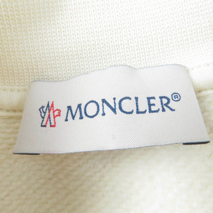 Moncler FELPA オーバーサイズ スウェットシャツ アイボリー S