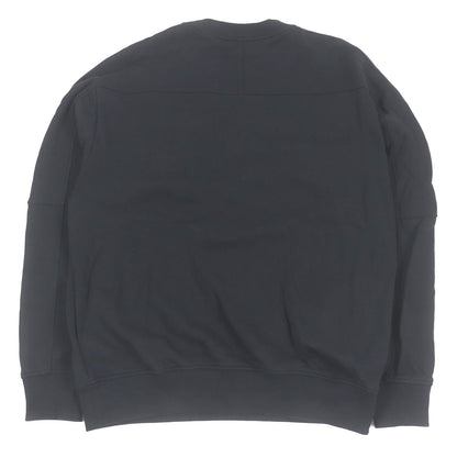 Balmain ロゴ クルーネック スウェットシャツ ブラック S
