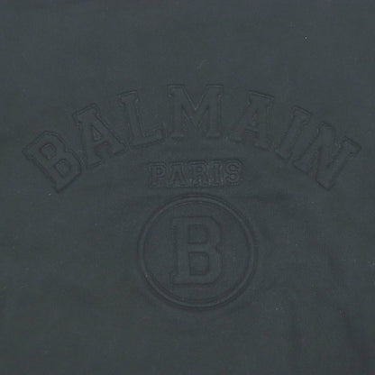 Balmain ロゴ クルーネック スウェットシャツ ブラック S