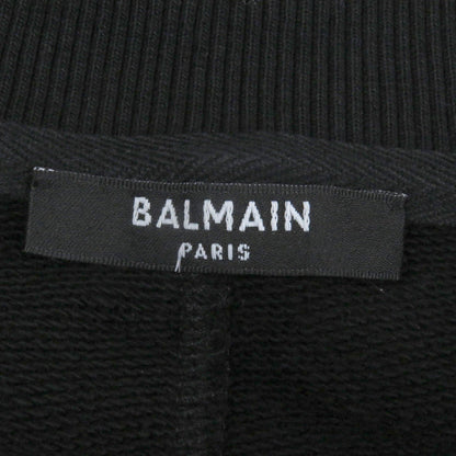 Balmain ロゴ クルーネック スウェットシャツ ブラック S