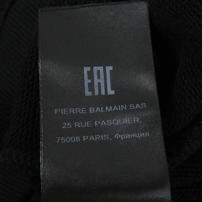 Balmain ロゴ クルーネック スウェットシャツ ブラック S