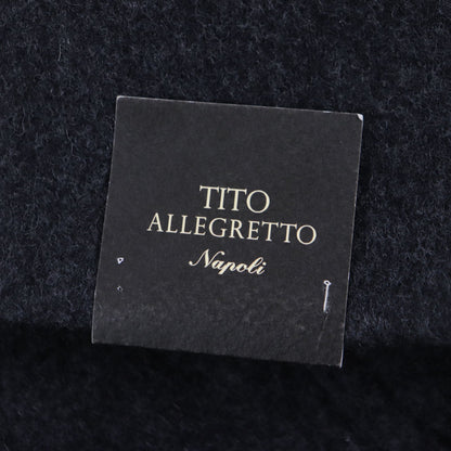 TITO ALLEGRETTO ウール ナイロン チェック チェスター コート