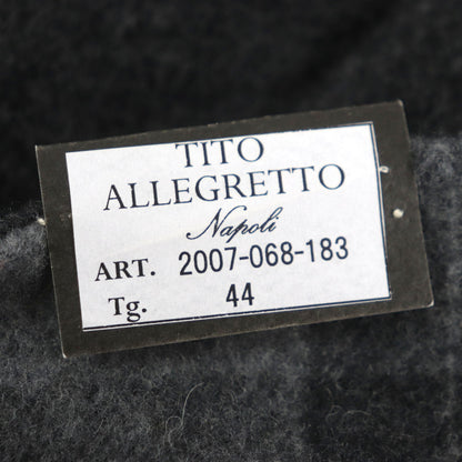 TITO ALLEGRETTO ウール ナイロン チェック チェスター コート