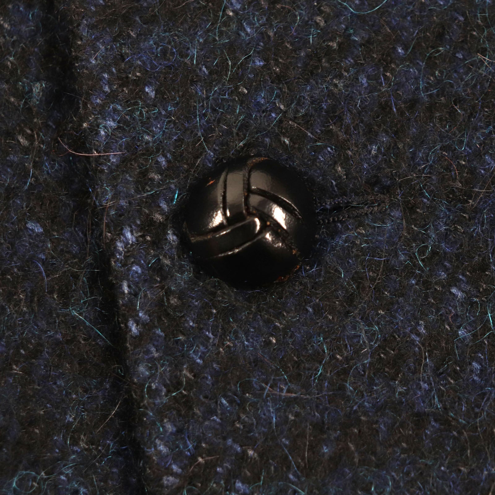 RING JACKET ウール アルパカ モヘア シルク チェック コート