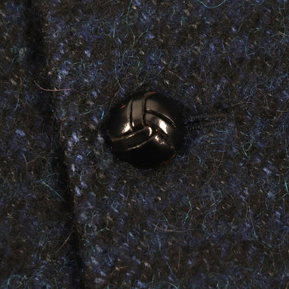 RING JACKET ウール アルパカ モヘア シルク チェック コート
