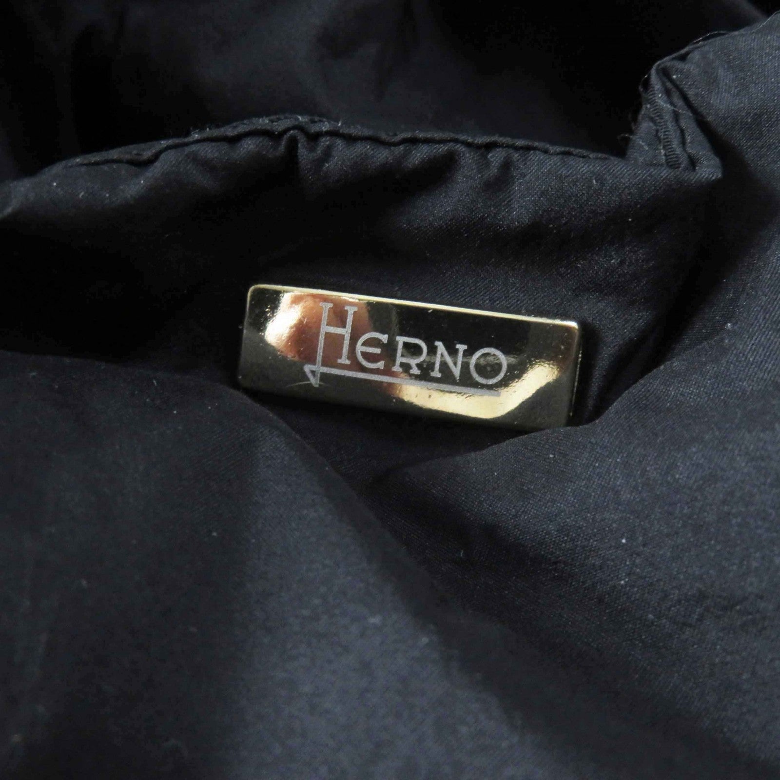 Herno レディース フード付きダウンコート ブラック