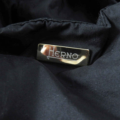 Herno レディース フード付きダウンコート ブラック