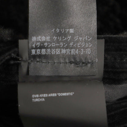 イヴサンローランパリ 529578 13985 14211 ムートンコーデュロイダッフルコート