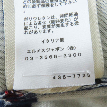 エルメス カシミヤ シルク ニット カーディガン レディース
