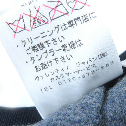 ヴァレンティノ ウール ナイロン ミニ バッグ レザー
