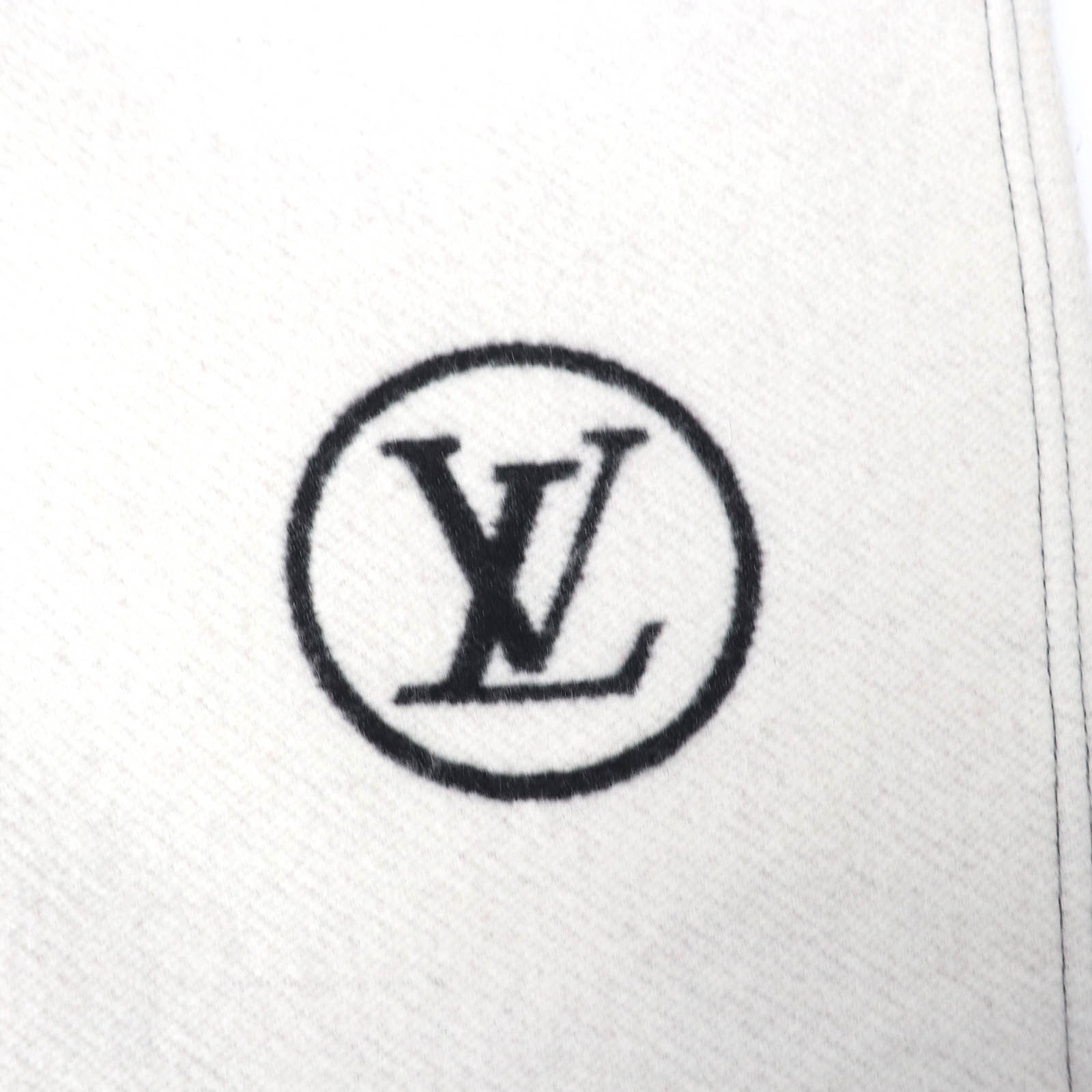 ルイヴィトン ウール シルク グラフィック LV ポンチョ