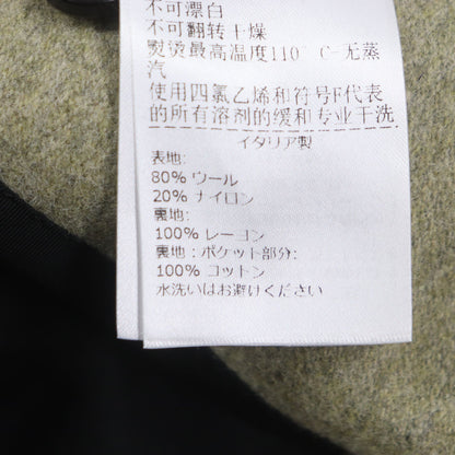 ボッテガヴェネタ ウール ナイロン チェスター コート