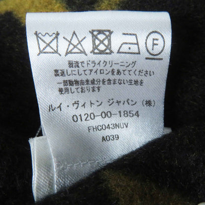 ルイヴィトン ウール シルク モノグラム フード コート