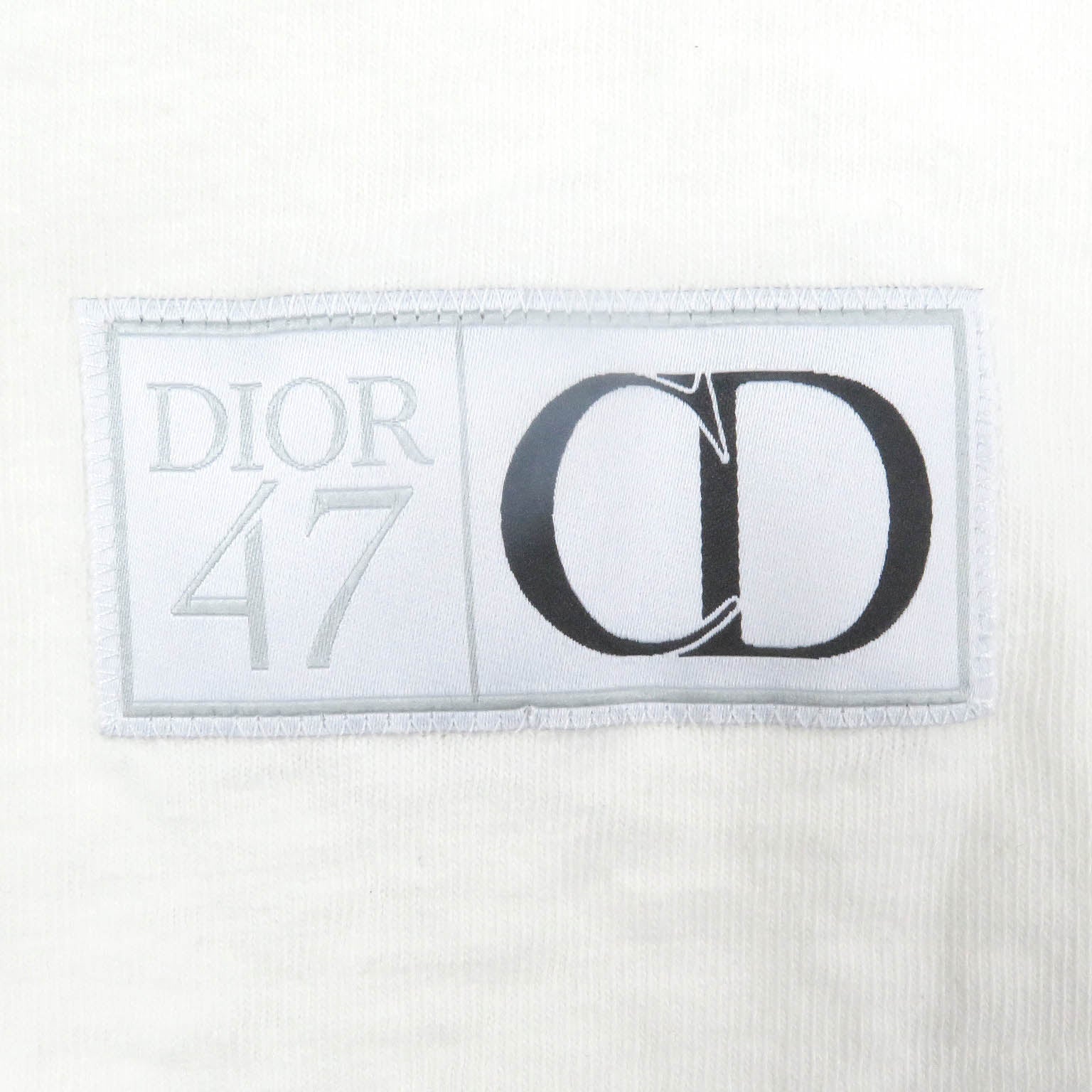 ディオール コットン Tシャツ ホワイト S メンズ