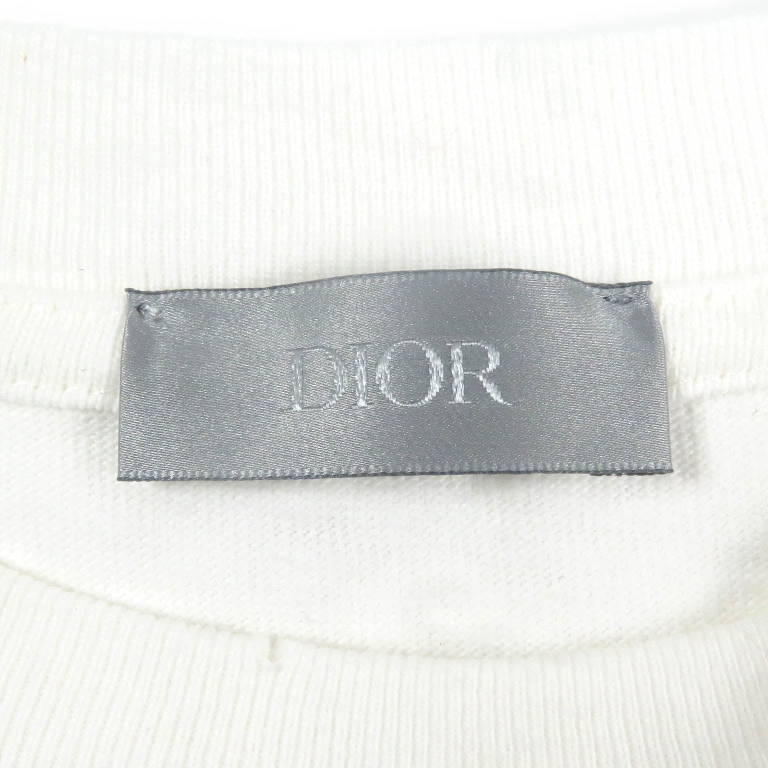 ディオール コットン Tシャツ ホワイト S メンズ
