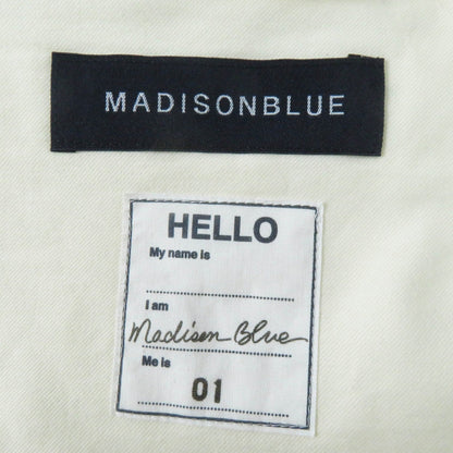 MADISONBLUE コットン ジャケット ホワイト S レディース