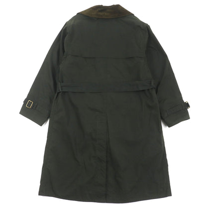 Barbour チェック オイルド コート