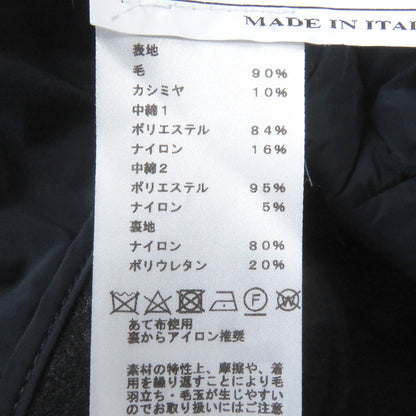 エルメス カシミア ダブルブレスト コート
