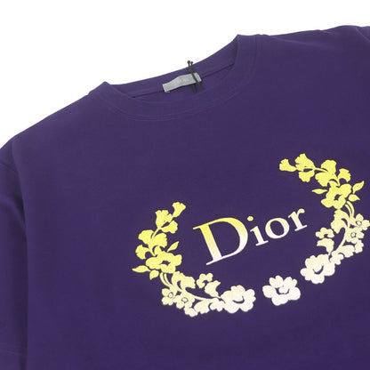 ディオール ロゴ Tシャツ パープル M