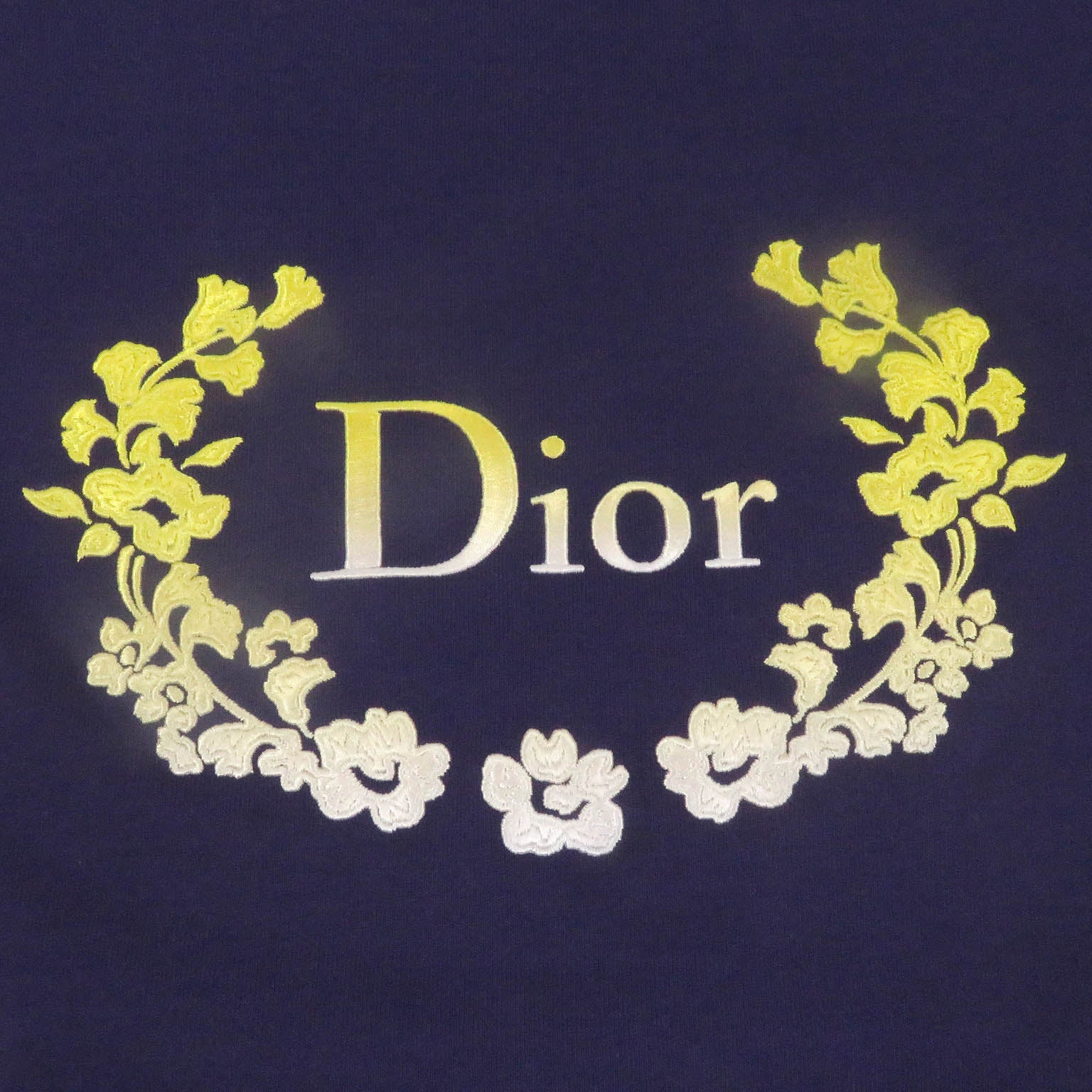 ディオール ロゴ Tシャツ パープル M