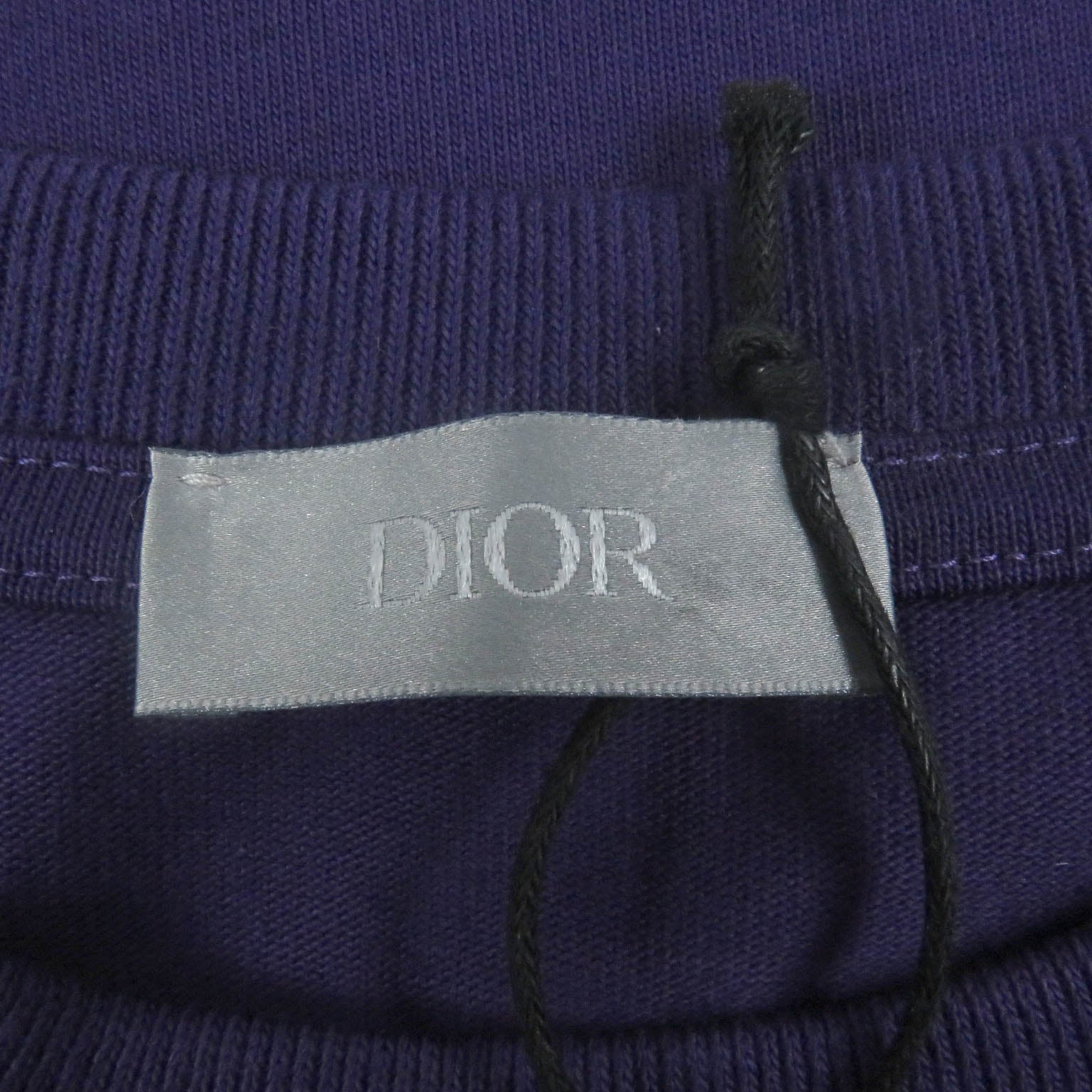 ディオール ロゴ Tシャツ パープル M