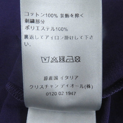 ディオール ロゴ Tシャツ パープル M