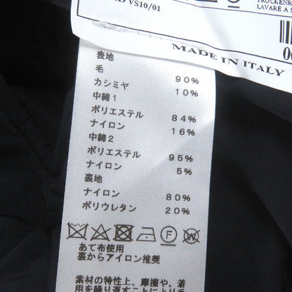 エルメス ウール カシミア チェック ダブル コート